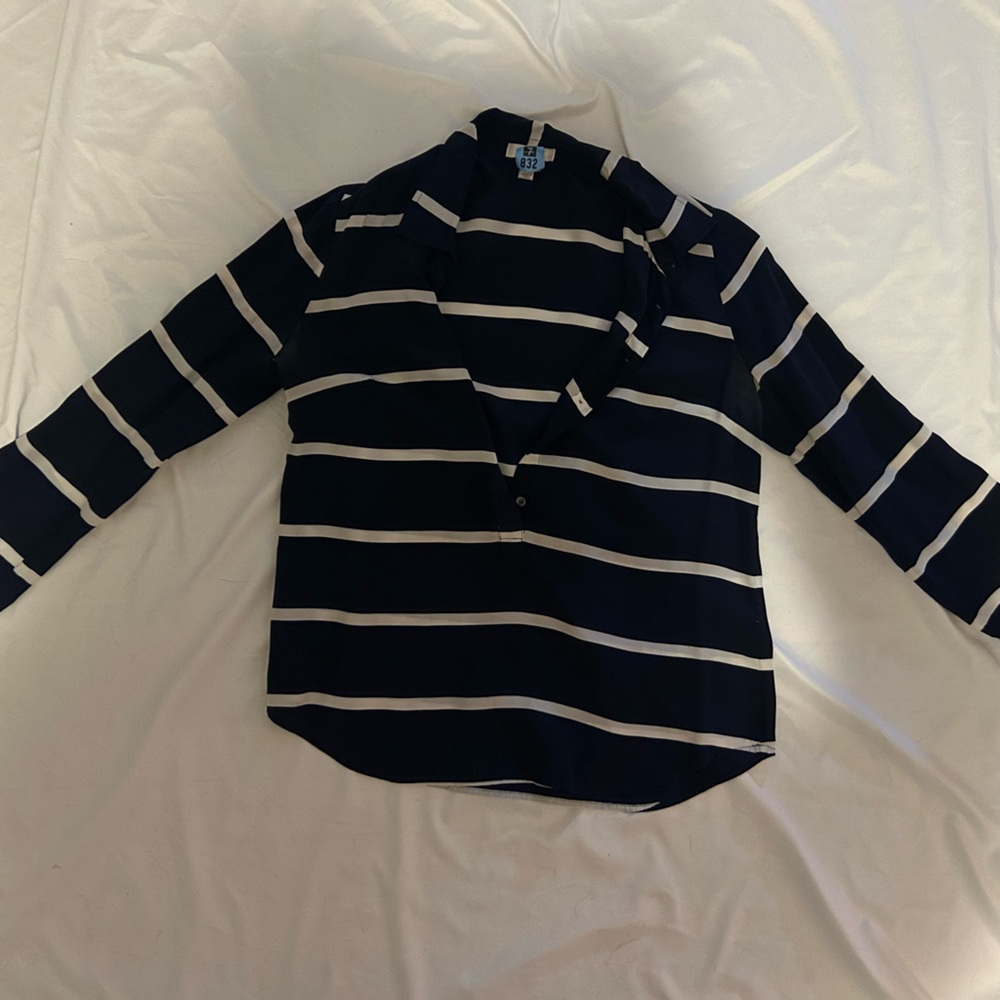 J. Crew 100% Silk Top - 4